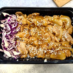 ข้าวหน้าหมูสไลด์เทริยากิ