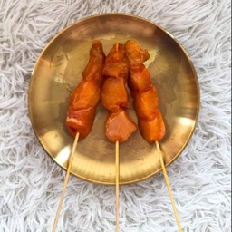 อกไก่หมักซอสหม่าล่า
