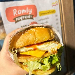 เบอเกอร์ ไก่ ไข่ ชิส