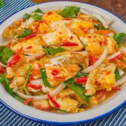 ยำไข่ดาว