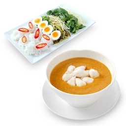 L ขนมจีนน้ำยาปู ใหญ่