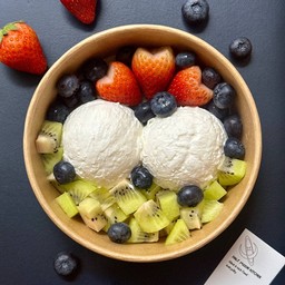 DIY L - Greek yogurt 140 g. เลือกผลไม้ตามชอบ