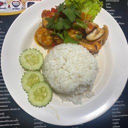 ทะเล3รสราดข้าว