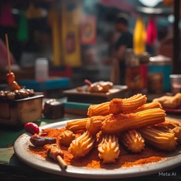 Cap Churros ขนมชูโรส ปาท่องโก๋สเปน