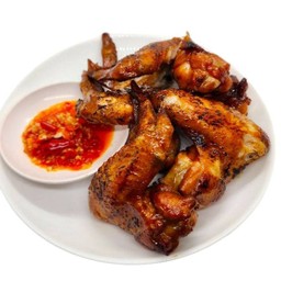 BBQ Chicken Wings 烧烤鸡翅 ปีกไก่ย่าง(5pcs.)