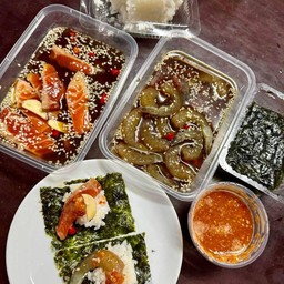 ชุดดองกลาง แซลมอนดอง&กุ้งดอง