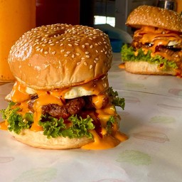 เบอเกอร์เนื้อไข่