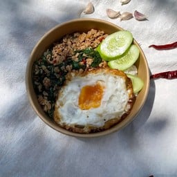 เปิบกระเพรา แพรกษา แพรกษา