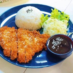 ข้าวไก่ทอดทงคัตสึ