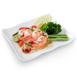 L ส้มตำกุ้ง