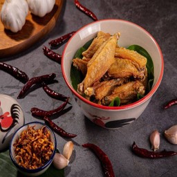 ไก่ทอดเป๋าฮื้อ