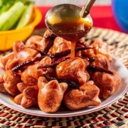 🍡ลูกชิ้นทอดน้ำจิ้มรสเด็ด🍡