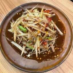 ตำปลาร้า | Som Tum With Fermented Fish | 发酵鱼木瓜沙拉