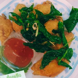 ปีกไก่ทอดสมุมไพร