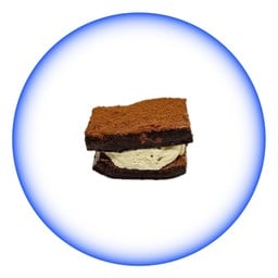 White Chocolate Mousse Sanewich