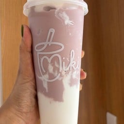 ชาเผือกปั่นมิกซ์ชีส