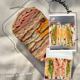 แซนด์วิชไส้แตก By อิสานใต้🍔