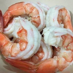 กุ้งลวก 4 ตัว