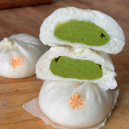 ซาลาเปาสังขยาใบเตย