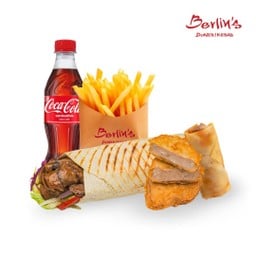 Beef Wrap 10 with Fries 1xBeef Spring Roll & 2xNuggets Value Set [อร่อยซ่ากับโค้ก]