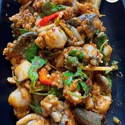 ครัวกับแกล้มแซบนัว ตลาดโคกอุดม กบินทร์บุรี