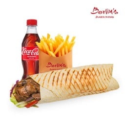 Doner Wrap Beef 12 Inches ดูรัมเนื้อวัว 12 นิ้ว  Set [อร่อยซ่ากับโค้ก]