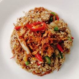 ข้าวผัดกะปิหมู