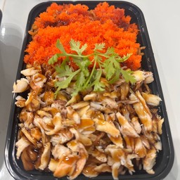 มาม่าผัดซอสผัดฉ่าเนื้อปู+ไข่กุ้ง