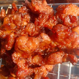 เนื้อคอหมูย่าง