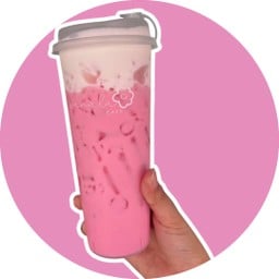 นมชมพูครีมชีส