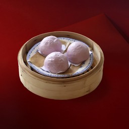 ซาลาเปาไส้เผือก (3 ลูก)