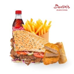 Beef Kebab with Fries 1x Beef Spring Roll & 2x Nuggets Value Set [อร่อยซ่ากับโค้ก]