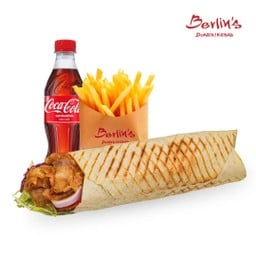 Doner Wrap Chicken 12 Inches ดูรัมไก่ 12 นิ้ว Set [อร่อยซ่ากับโค้ก]