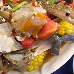 ตำปูม้าสด (ดิบ)