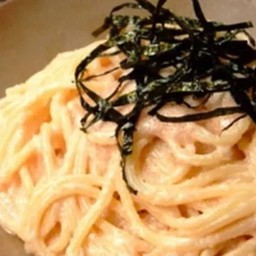 Mentaiko-Cheese-Cream-Pasta-250g พาสต้าครีมชีสเมนไทโกะ 明太子チーズクリームパスタ250