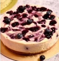 บลูเบอรี่ชีสเค้ก 1 ปอนด์