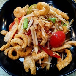 ตำแคบหมู (ปลาร้า)