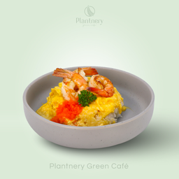 ข้าวไข่ข้นกุ้ง ★