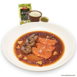 Set แซลมอน & กุ้งดอง