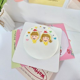 คู่กัน (ระบุข้อความหน้าเค้กได้)