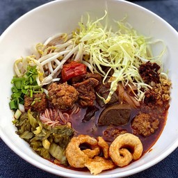 ขนมจีนน้ำเงี้ยวหมู (ธรรมดา)