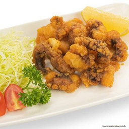 หนวดหมึกทอด