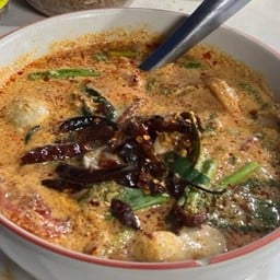 ต้มยำหมูสับ (หม้อไฟ)