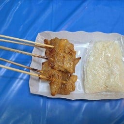 หมูปิ้งคุณโป่ง ตลาดดีดี มาร์เช่ รังสิตคลอง 3