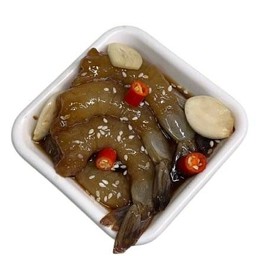 Raw Shrimp Marinated in Soy Sauce