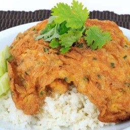 ข้าวไข่เจียวหมูสับ