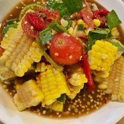 ตำข้าวโพดปลาร้า