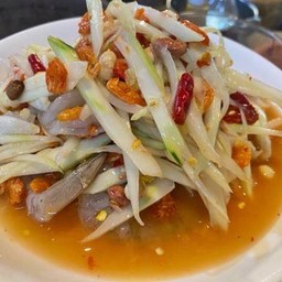 ตำไทยกุ้งลวก/สด
