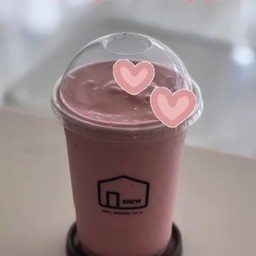 STRAWBERRY SMOOTHIE  💖 สดชื่น