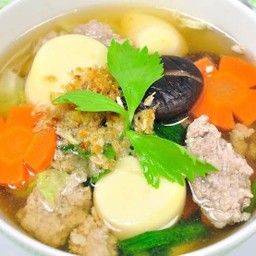 ต้มจืดเต้าหู้หมูสับ